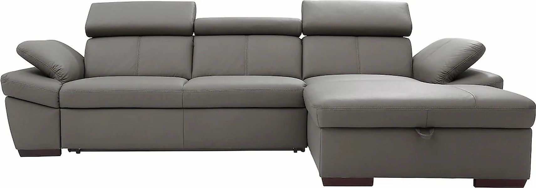 exxpo - sofa fashion Ecksofa "Salerno, Funktionssofa, Breite 280cm, hoher S günstig online kaufen