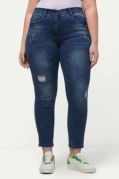 Ulla Popken Regular-fit-Jeans Jeans Sarah Destroy-Effekte schmale 5-Pocket- günstig online kaufen
