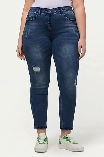 Ulla Popken Regular-fit-Jeans Jeans Sarah Destroy-Effekte schmale 5-Pocket- günstig online kaufen