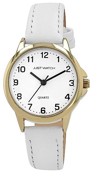 JUST WATCH Quarzuhr Brigitt mit Echtlederarmband, 3 ATM, inkl Geschenkbox günstig online kaufen