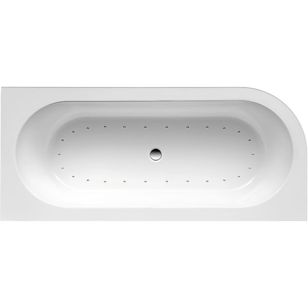 Ottofond Whirlpool Links Modena Corner Komfort-Silentsystem 178 cm x 78 cm günstig online kaufen