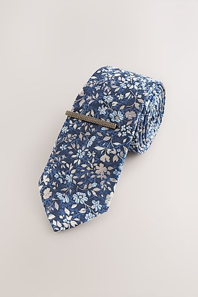 Next Krawatte Krawatte mit floralem Print günstig online kaufen