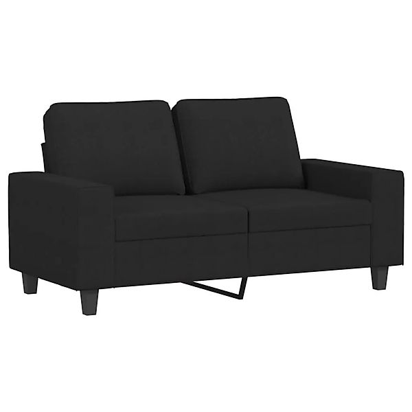 vidaXL 2-Sitzer-Sofa Schwarz 120 cm Stoff 359387 günstig online kaufen