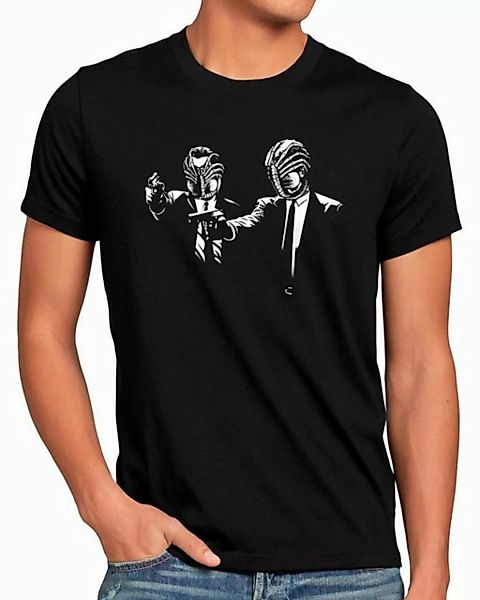 style3 T-Shirt Pulp Hugger xenomorph alien pulp fiction predator günstig online kaufen