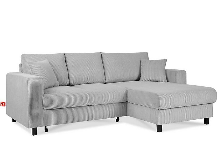 KONSIMO® Ecksofa Rechts Ecksofa EGRET, mit Schlaffunktion/Bettfunktion und günstig online kaufen