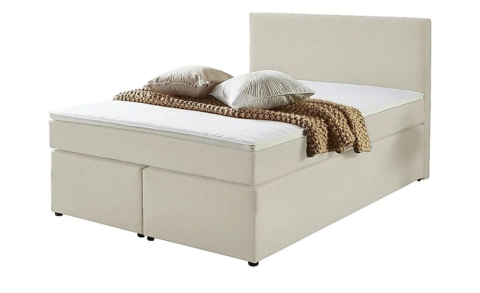 Boxspringbett  Ashbourne ¦ creme ¦ Maße (cm): B: 160 H: 105 Betten > Boxspr günstig online kaufen