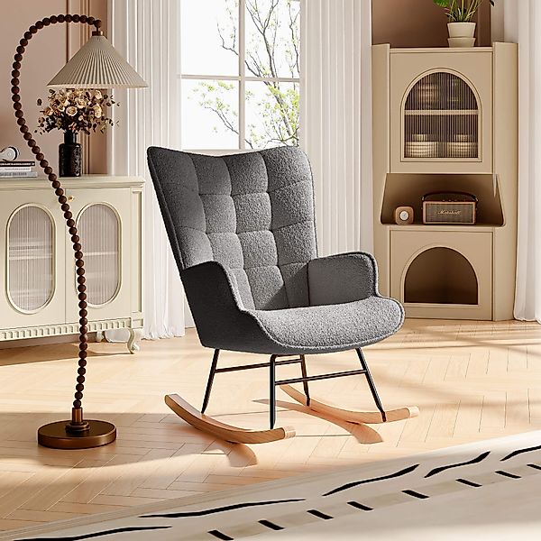 Furnishings Home Schaukelstuhl Polsterstuhl Sessel Stillsessel günstig online kaufen