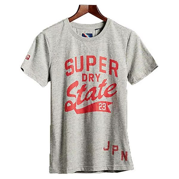 Superdry Track&field Classic Kurzarm T-shirt XL Soft Grey Marl günstig online kaufen