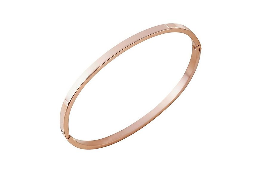KARMA Armreif aus Edelstahl – Eleganter Scharnier-Bangle Armband (Geschenki günstig online kaufen
