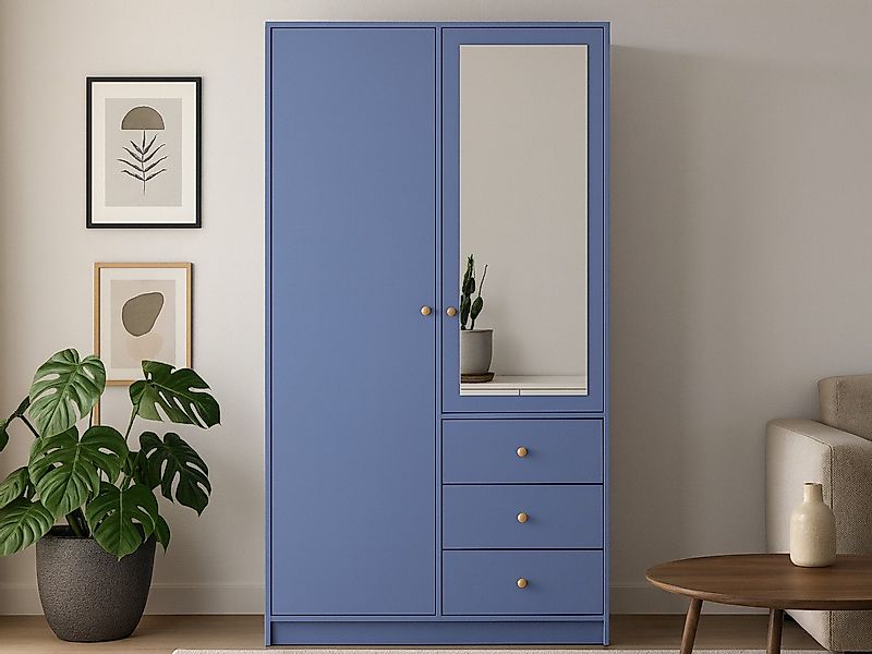 Beautysofa Kleiderschrank SOLEA mit Spiegel und 3 Schubladen (Zur Auswahl: günstig online kaufen