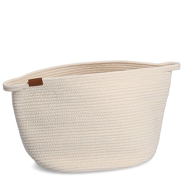 Zeller Present Aufbewahrungskorb, Baumwolle/Polyester, natur, ca. günstig online kaufen