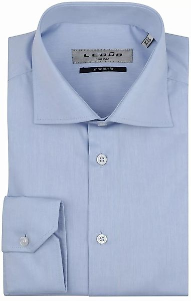 Ledub Hemd Hellblau  - Größe 40 günstig online kaufen
