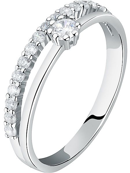 Live Diamond Diamantring Live Diamond Damen-Damenring günstig online kaufen