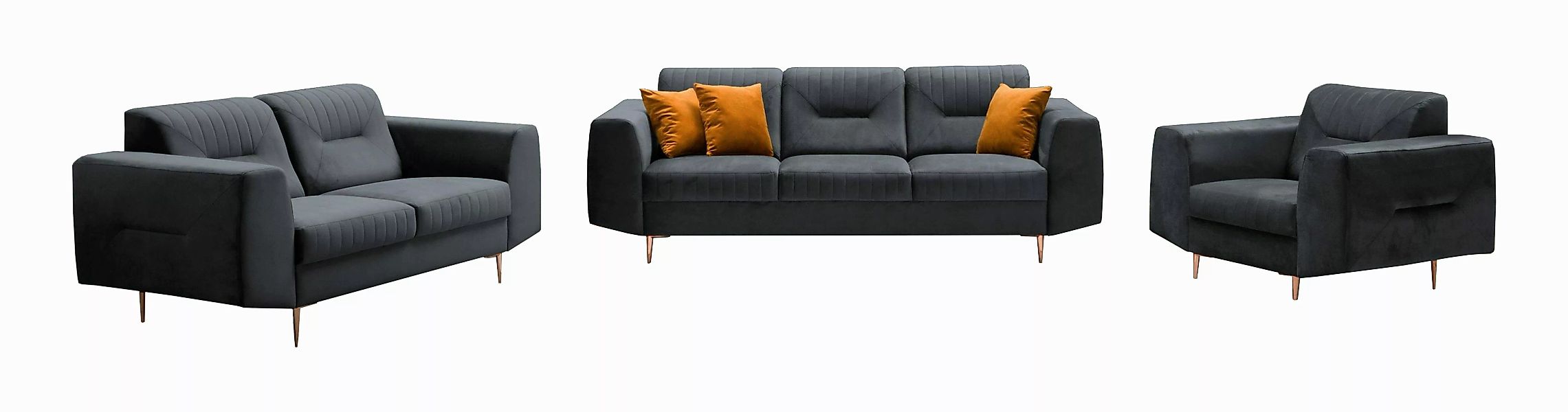 Beautysofa Polstergarnitur im modernen Stil auf günstig online kaufen