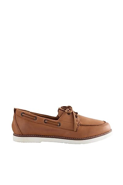 Next Forever Comfort® Leder-Bootsschuhe mit Schnürung günstig online kaufen