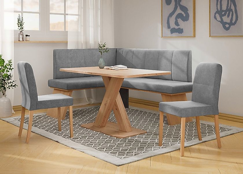 Home affaire Eckbankgruppe "Nina", (Set, 4 tlg., 4er), Sitzgruppe Esszimmer günstig online kaufen