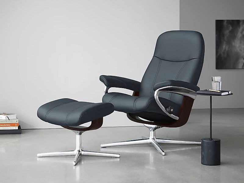 Stressless Relaxsessel "Consul" Set, Relaxsessel mit Hocker, mit Hocker, mi günstig online kaufen