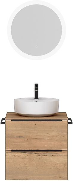 nobilia Badmöbel-Set "Alvene" vormontiert, mit Soft-Close, 2 Stk. tlg. günstig online kaufen