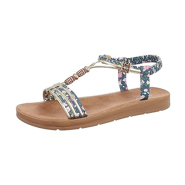 Ital-Design Damen Freizeit Riemchensandalette (86706767) Flach günstig online kaufen