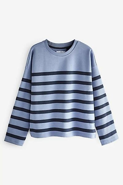 Next Sweatshirt Gestreiftes Sweatshirt mit breiten Streifen (1-tlg) günstig online kaufen