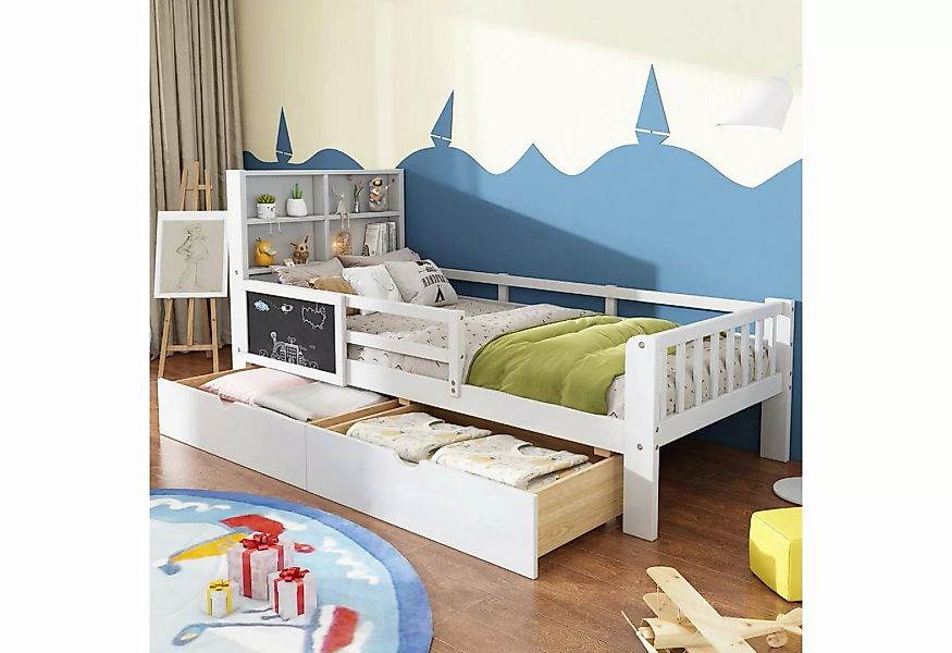 OKWISH Kinderbett Jugendbett (Robuste Kiefernholzkonstruktion, Umweltfreund günstig online kaufen