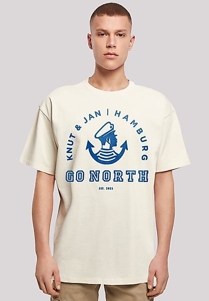 F4NT4STIC T-Shirt Go North Knut Jan günstig online kaufen