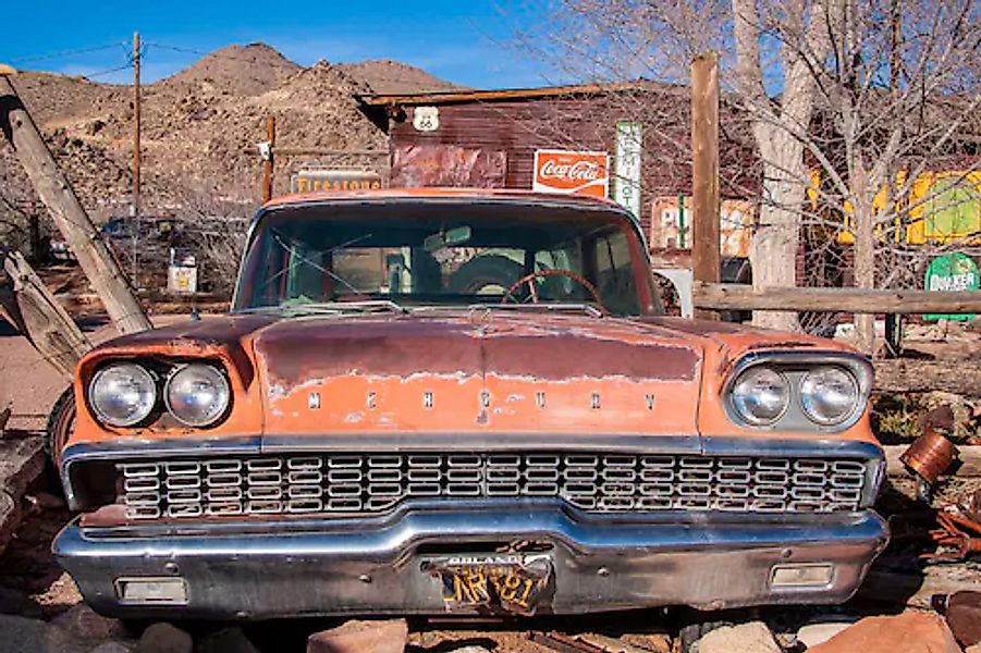 Papermoon Fototapete »Altes Auto« günstig online kaufen