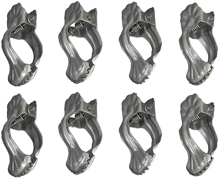 Liedeco Dekoklammer für Gardinenstangen Ø 12 mm günstig online kaufen