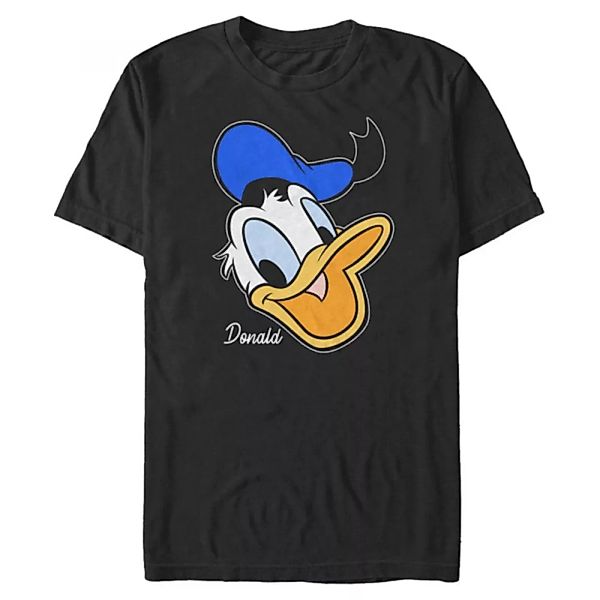 Disney - Micky Maus - Donald Duck Donald Big Face - Männer T-Shirt günstig online kaufen