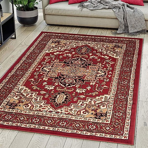 Mazovia Orientteppich DY-EUFRAT-Q011A-BLACK, 160x230, Orientalisch, Blumenm günstig online kaufen