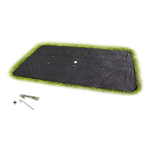 Exit Abdeckplane für ebenerdiges Trampolin rechteckig 244 x 366 cm günstig online kaufen