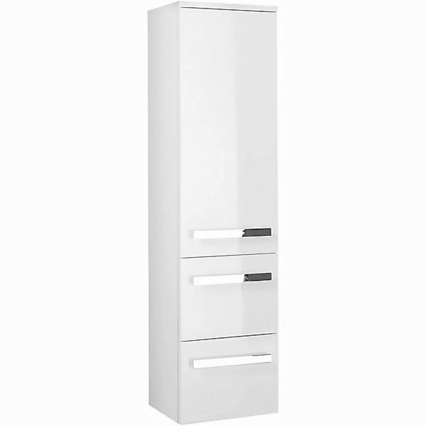 Lomadox Midischrank FES-4005-66 weiß - 30/121/33cm günstig online kaufen