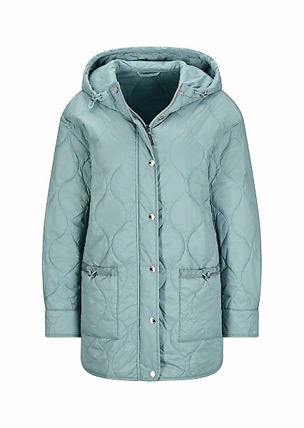 GOLDNER Steppjacke "Kurzgröße Steppjacke im Overshirt-Look" Bänder an der I günstig online kaufen