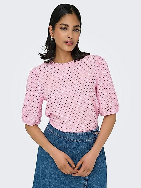 ONLY Kurzarmshirt ONLELISA S/S O-NECK TOP BOX JRS günstig online kaufen