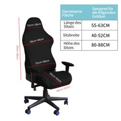 Refttenw Bürostuhlhusse Gaming Stuhl Bezug Set günstig online kaufen