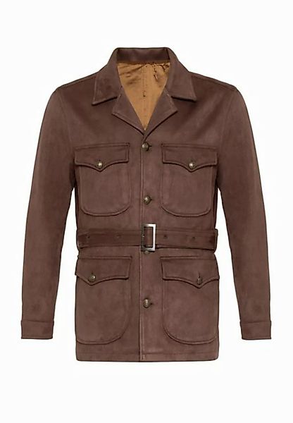 Antioch Winterjacke Slim Fit Belted Suede Coat günstig online kaufen