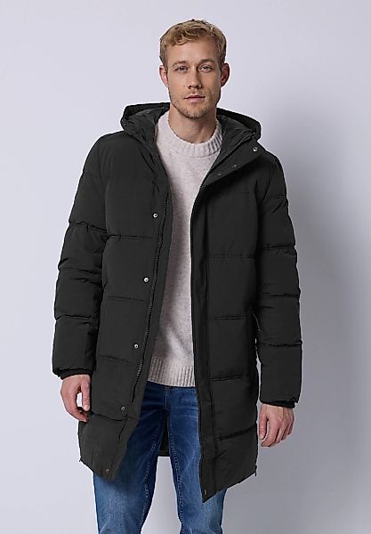 STREET ONE MEN Steppjacke mit Kapuze mit Kapuze mit Tunnelzugband günstig online kaufen