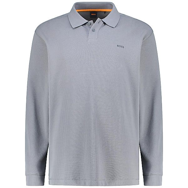 BOSS Poloshirt mit Elasthan Farbe grau Größe: 6XL günstig online kaufen