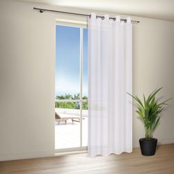 Gerster Gardine "Elena" Ösen 1 Stk. tlg. Ösenschal uni mit Ösen günstig online kaufen