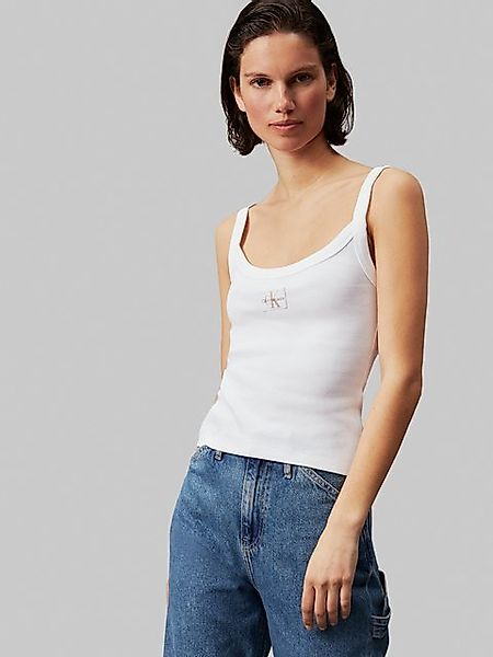 Calvin Klein Jeans Spaghettitop WOVEN LABEL günstig online kaufen