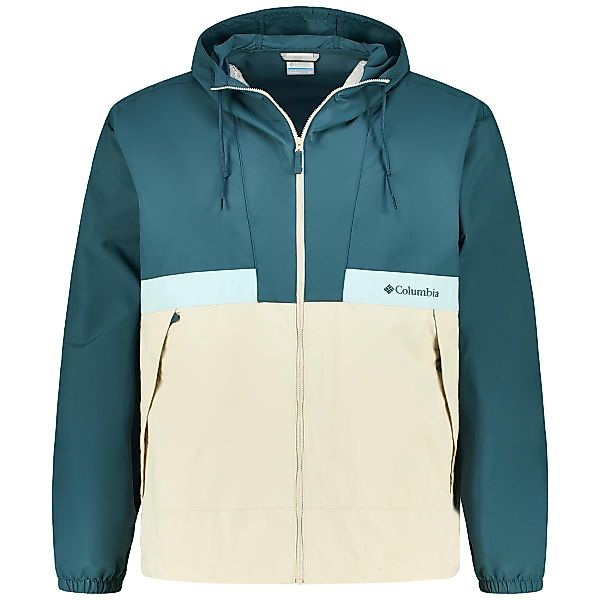 Columbia Leichte Jacke, wasser- und schmutzabweisend Farbe petrol Größe: 4X günstig online kaufen