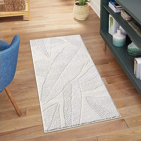 Carpet City Teppich "LOUNGE 0629" rechteckig 15 mm Höhe Kurzflor-Teppich Mo günstig online kaufen