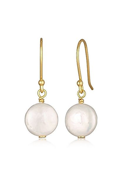 Elli Perlenohrringe Perle Barock Ohrhänger 925 Silber vergoldet günstig online kaufen