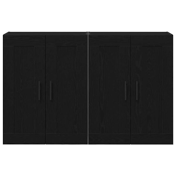 vidaXL Wandmontierte Schränke 2 Stk Altholz 69,5 x 34 x 90 cm 3333105 günstig online kaufen