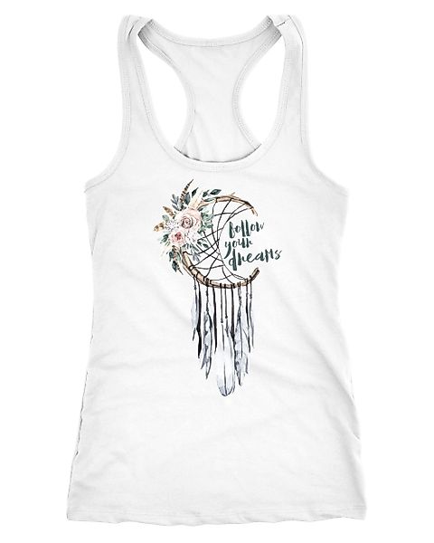 Neverless Tanktop Damen Tank-Top Traumfänger Dreamcatcher günstig online kaufen