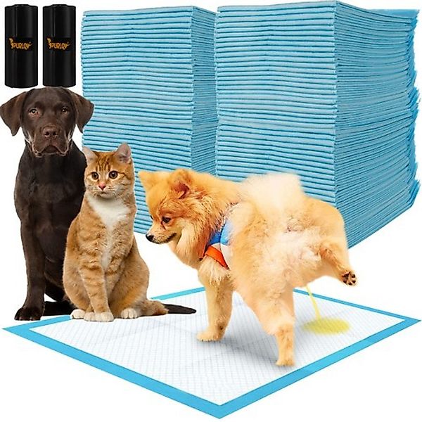 Purlov Hundematte Hygieneeinlage 60x40cm Pipiunterlage, Vliesstoff, günstig online kaufen