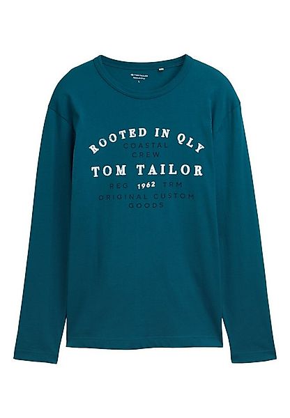 TOM TAILOR Longsleeve Langarmshirt Longsleeve (1-tlg) günstig online kaufen