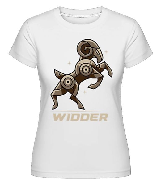 Mecha Roboter Sternzeichen Widder · Shirtinator Frauen T-Shirt günstig online kaufen