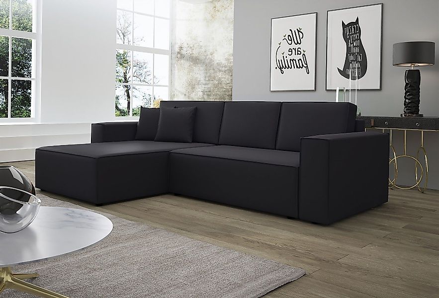 Fun Möbel Ecksofa Ecksofa Schlafsofa Sofa günstig online kaufen
