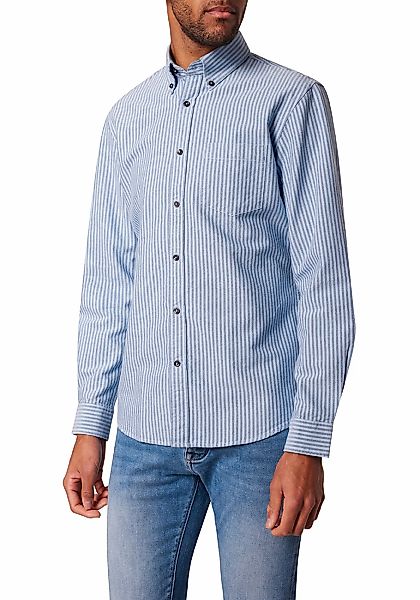 Pierre Cardin Streifenhemd, mit Button-Down-Kragen - Modern Fit günstig online kaufen
